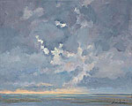 Wolken boven het Wad I